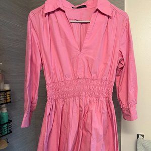 ZARA Pink Shirt Dress  XS